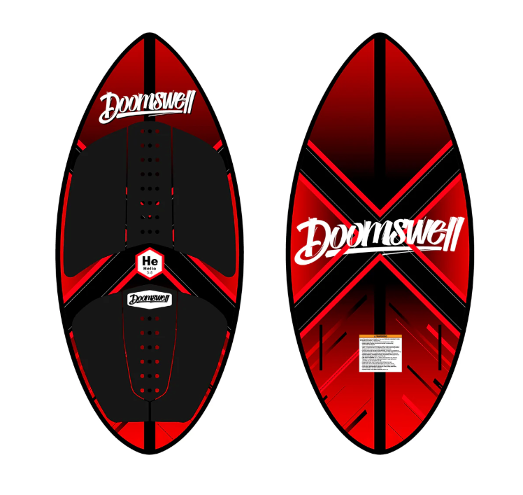 Doomswell Helio3'8" Red