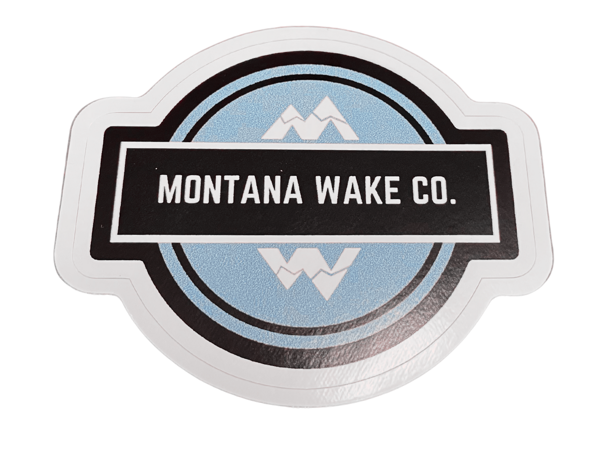 Montana Wake Co. Classic Logo Sticker