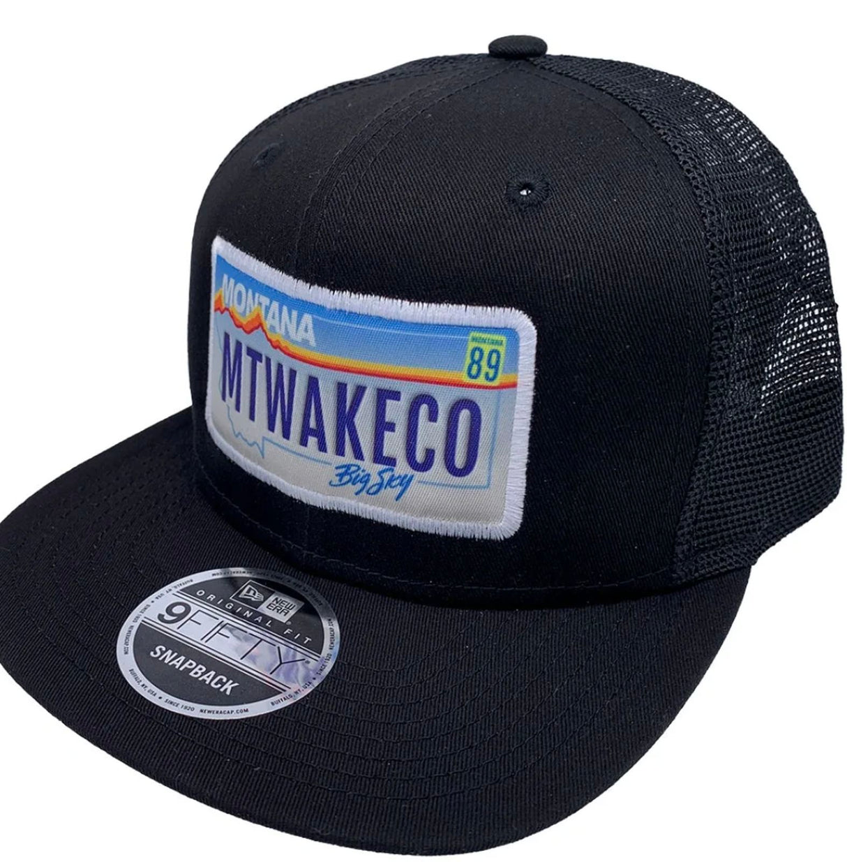 Montana Wake Co. License Plate Hat