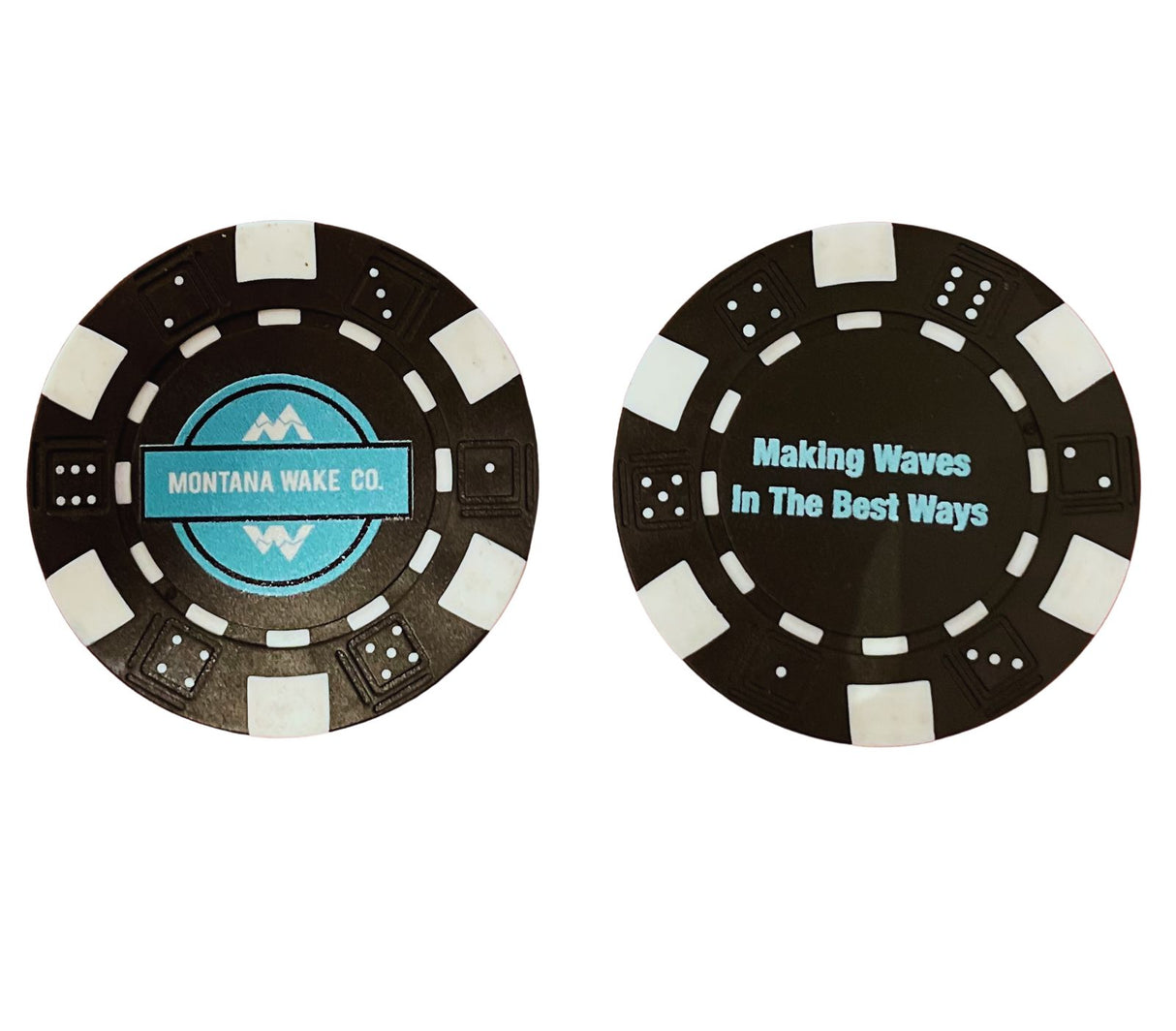 Montana Wake Co. Poker Chip